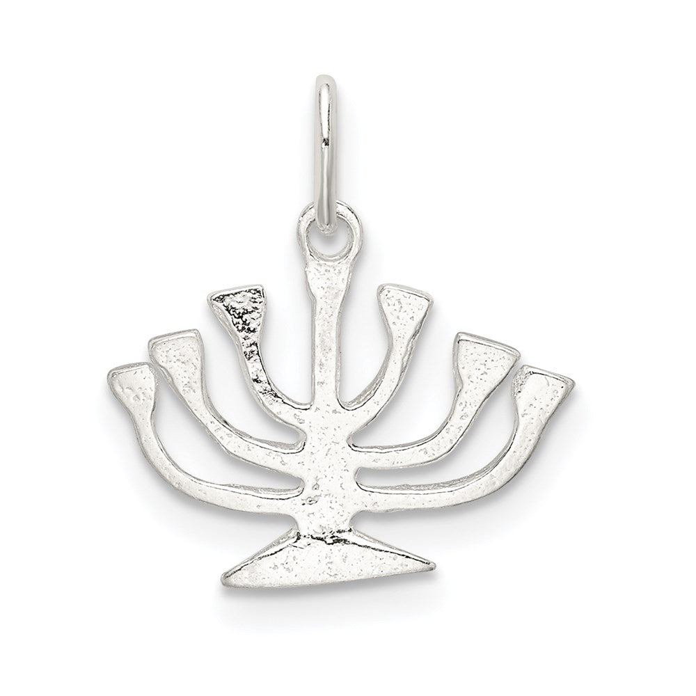Sterling Silver Menorah Charm