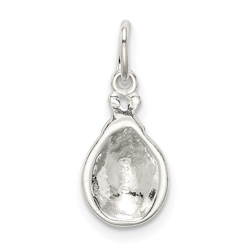 Sterling Silver Enameled Lady Bug Charm