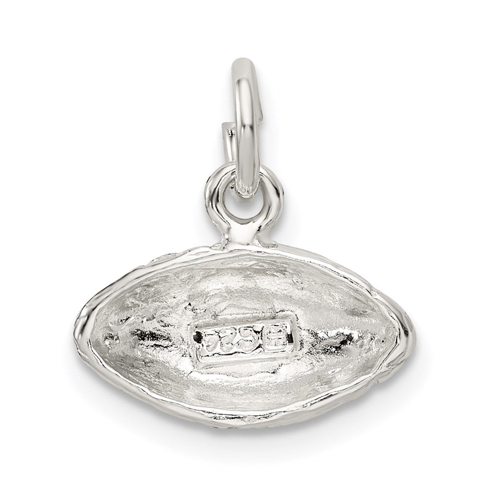 Sterling Silver Football Charm