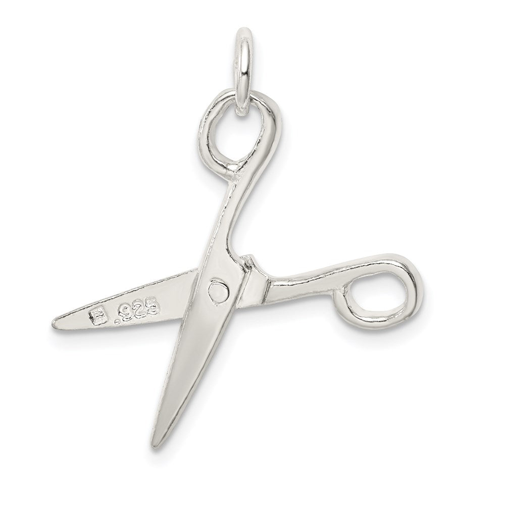 Sterling Silver Scissors Charm