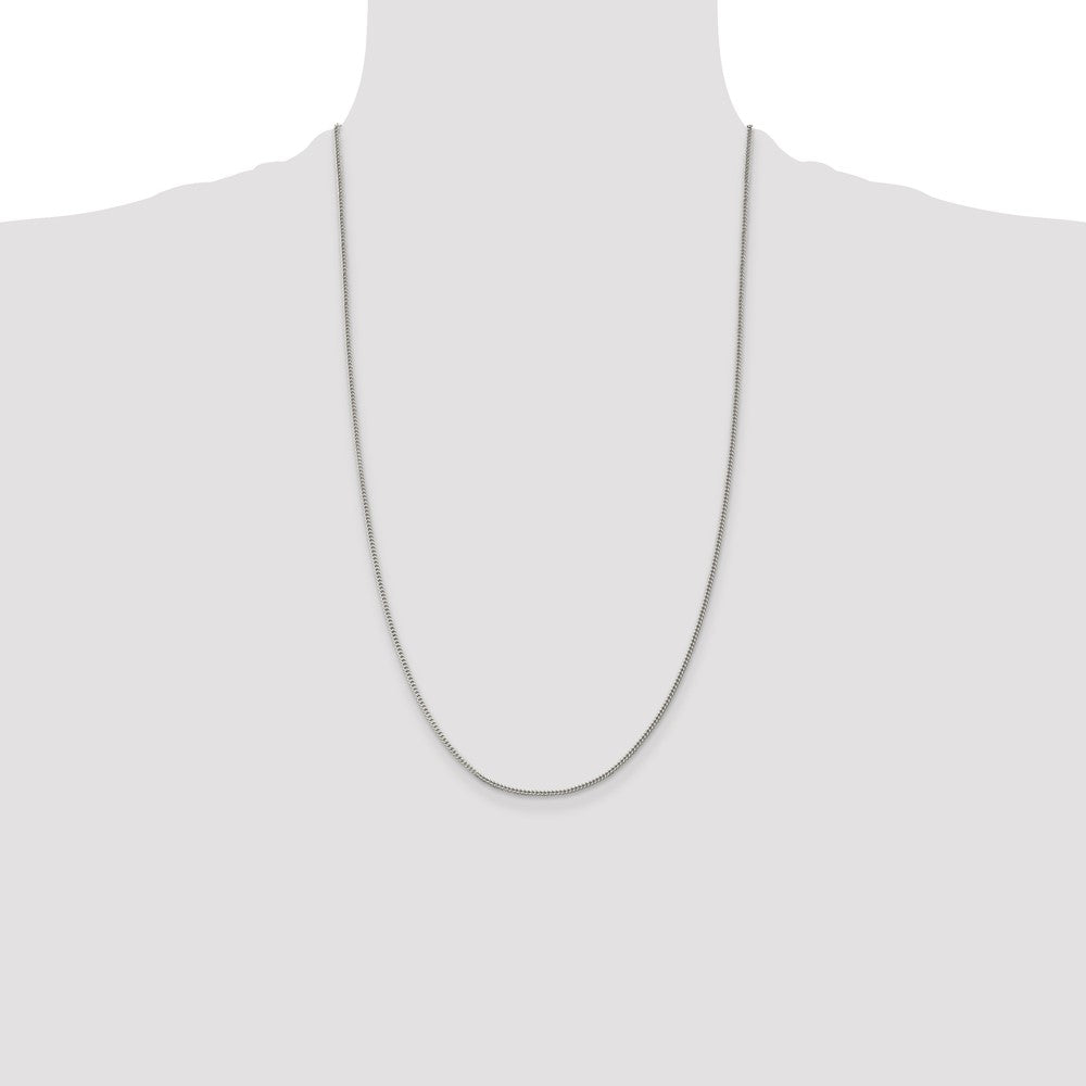 Sterling Silver 1.5mm Curb Chain