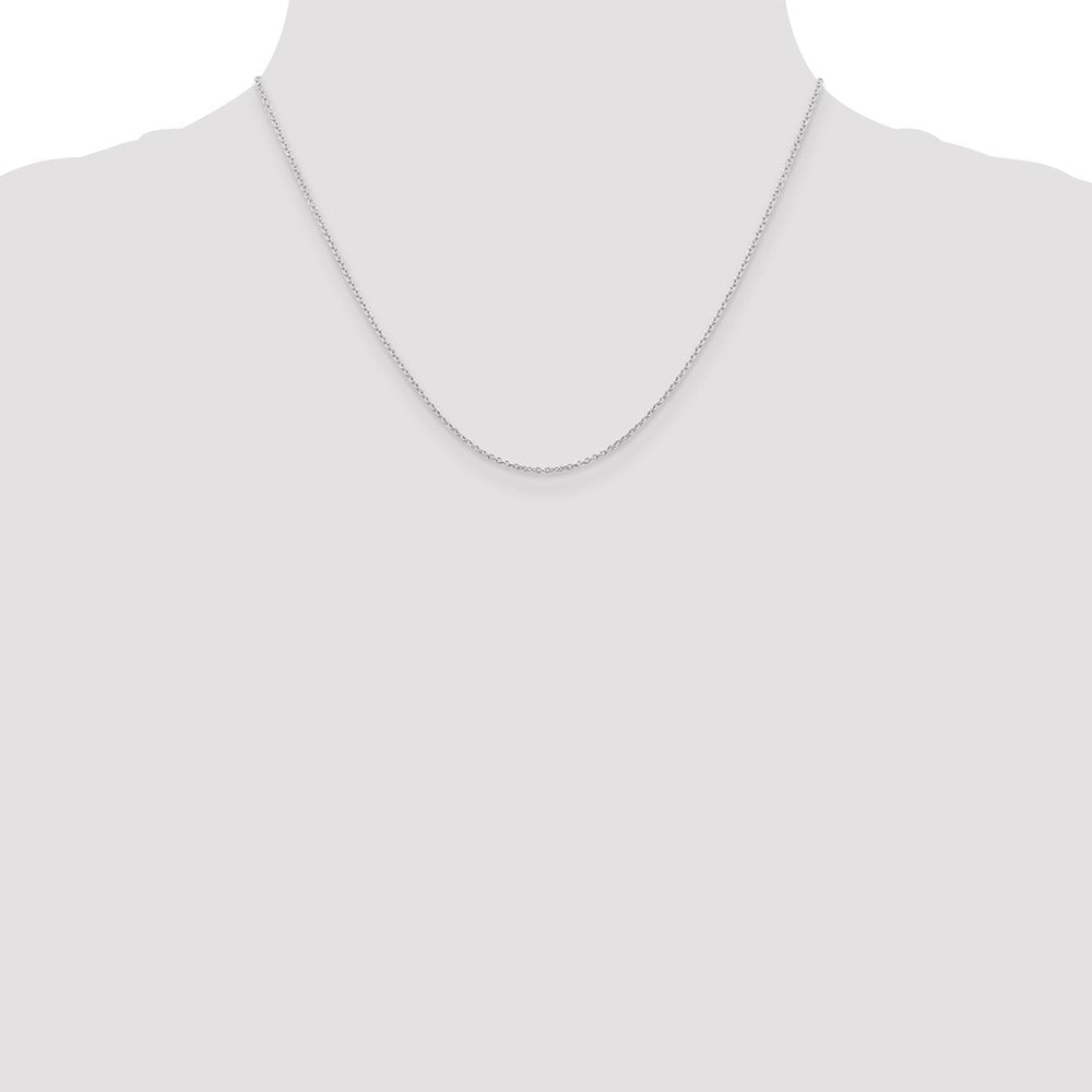 Sterling Silver 1.25mm Cable Chain