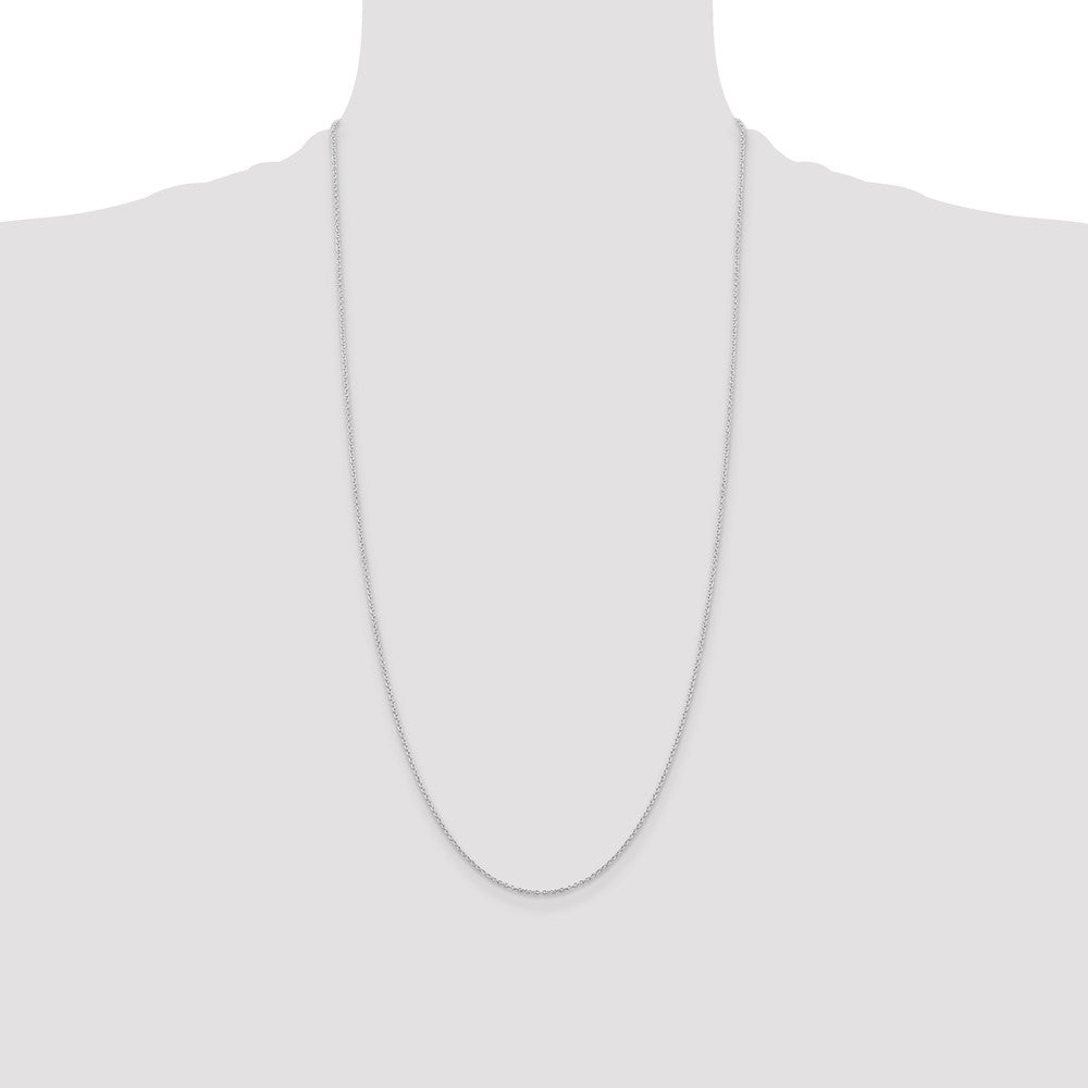 Sterling Silver 1.25mm Cable Chain