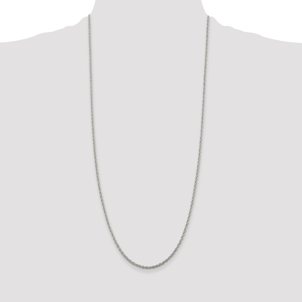 Sterling Silver 2mm Loose Rope Chain