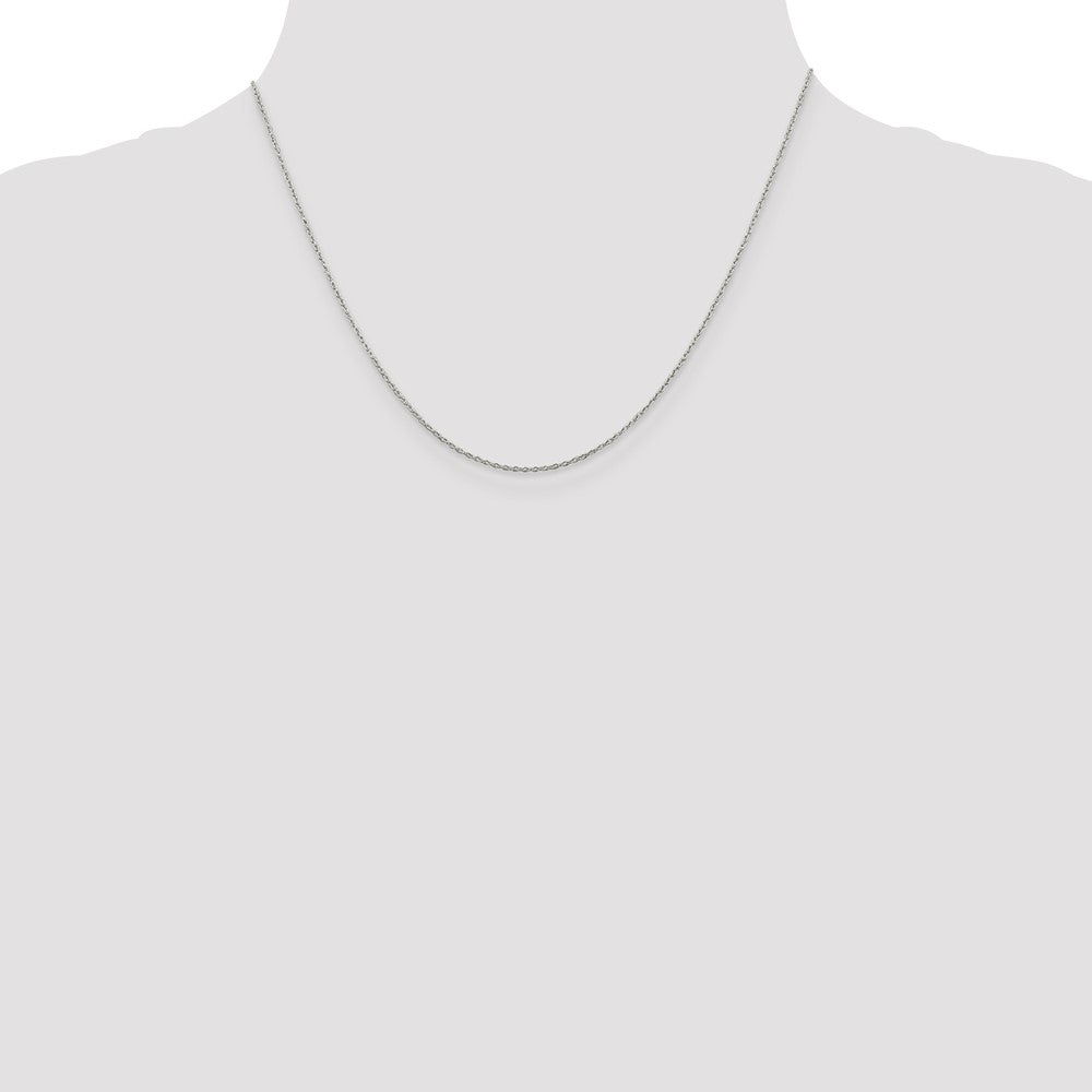 Sterling Silver 1.30mm Forzantine Cable Chain