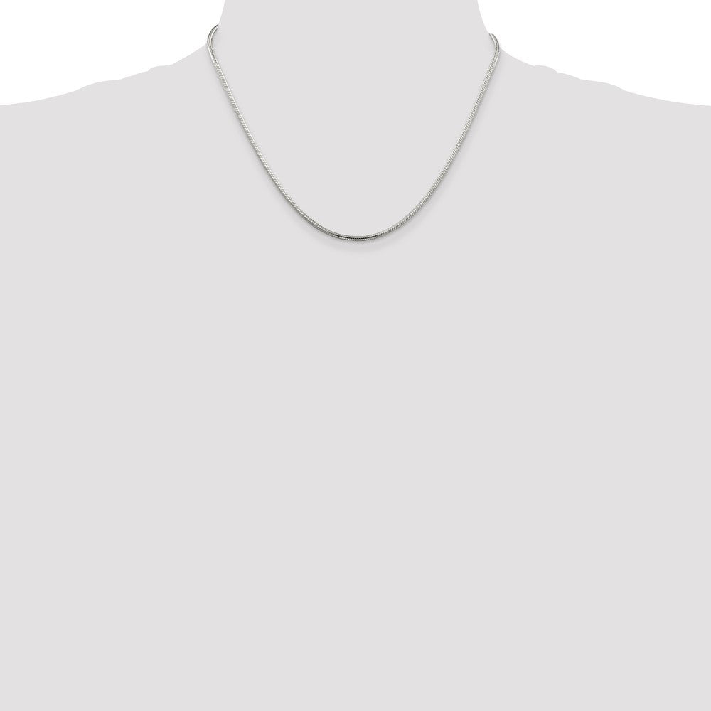 Sterling Silver 2mm Snake Chain