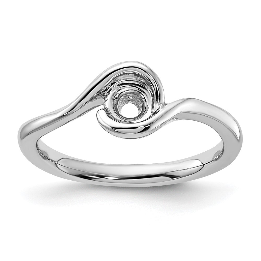14kw 1/2 ct Lab Grown Diamond VS/SI+ G+ Complete Round Solitaire Ring