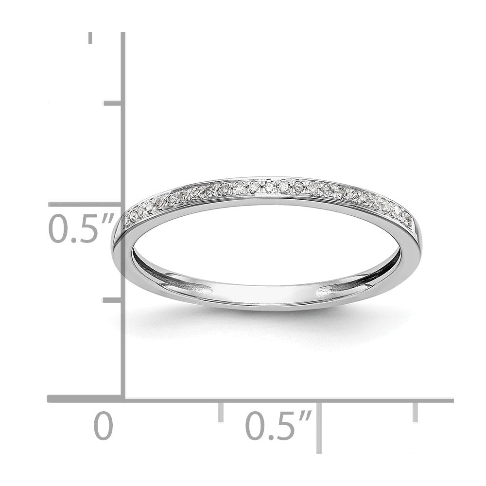 14kw 1/6ct Lab Grown Diamond VS/SI+ G+ Comp Set of Two Wedding Bands