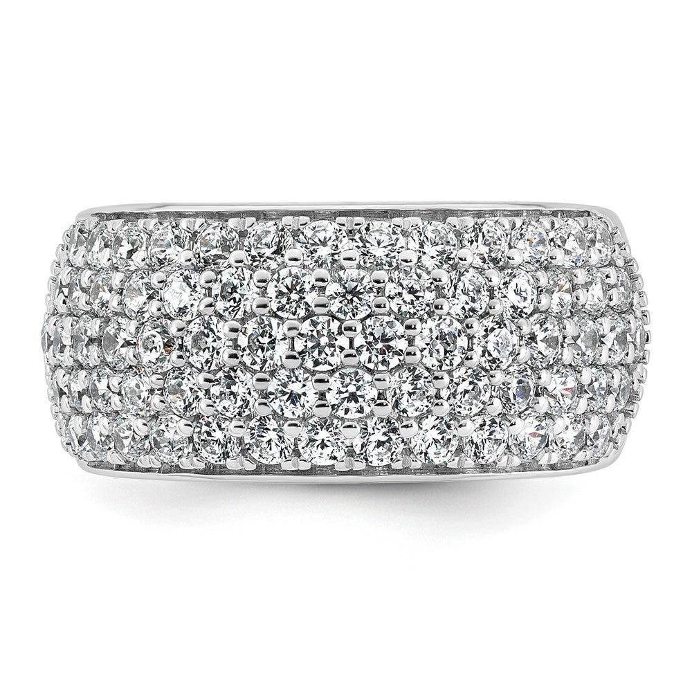 14kw 2ct Lab Grown Diamond VS/SI+ G+ Complete Pavé Fashion Band