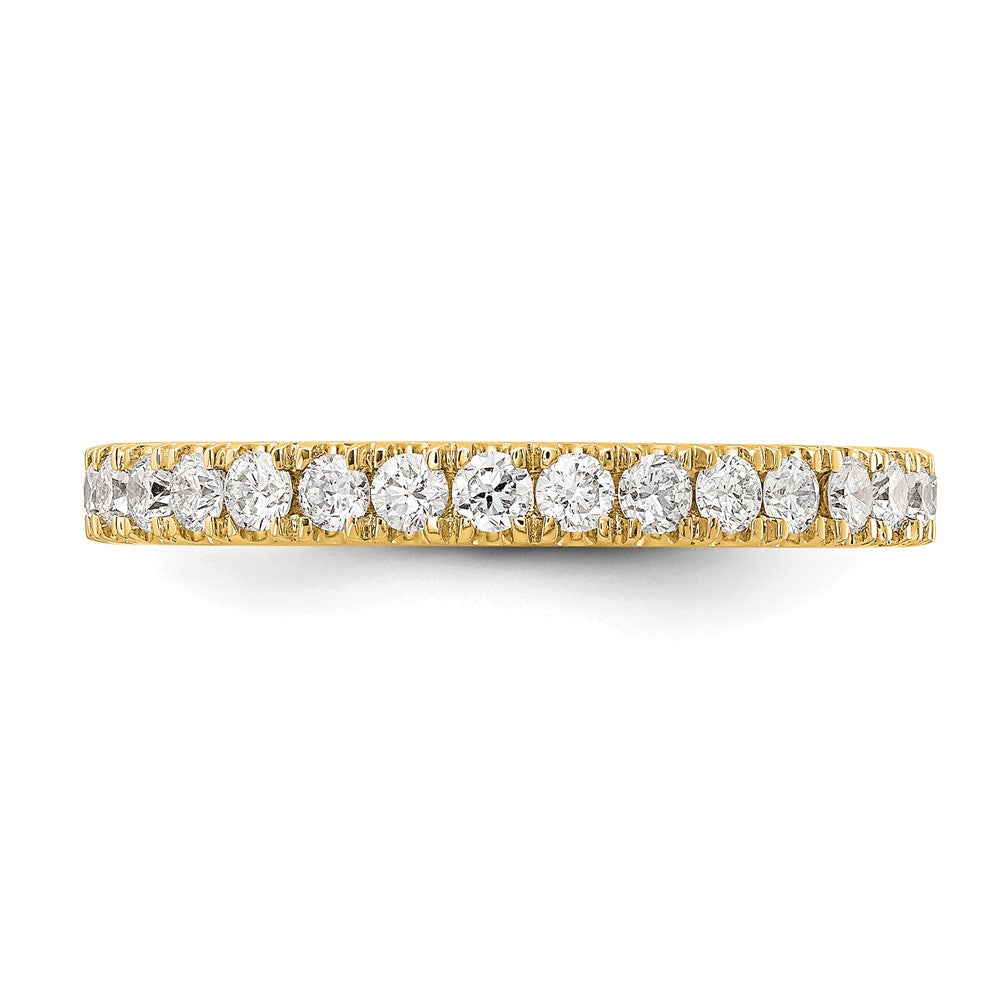14k 1/2 ct Lab Grown Diamond VS+ F+ Complete Wedding Band