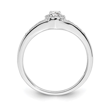 10kw 1/5ct Lab Grown Diamond VS/SI+ G+ Complete Cluster Eng Ring