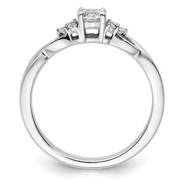 10kw 1/3ct Lab Grown Diamond VS/SI+ G+ Round Comp Halo Eng Ring
