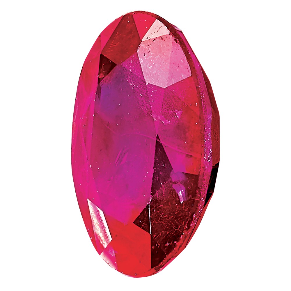 7x5mm Oval Ruby AA quality
