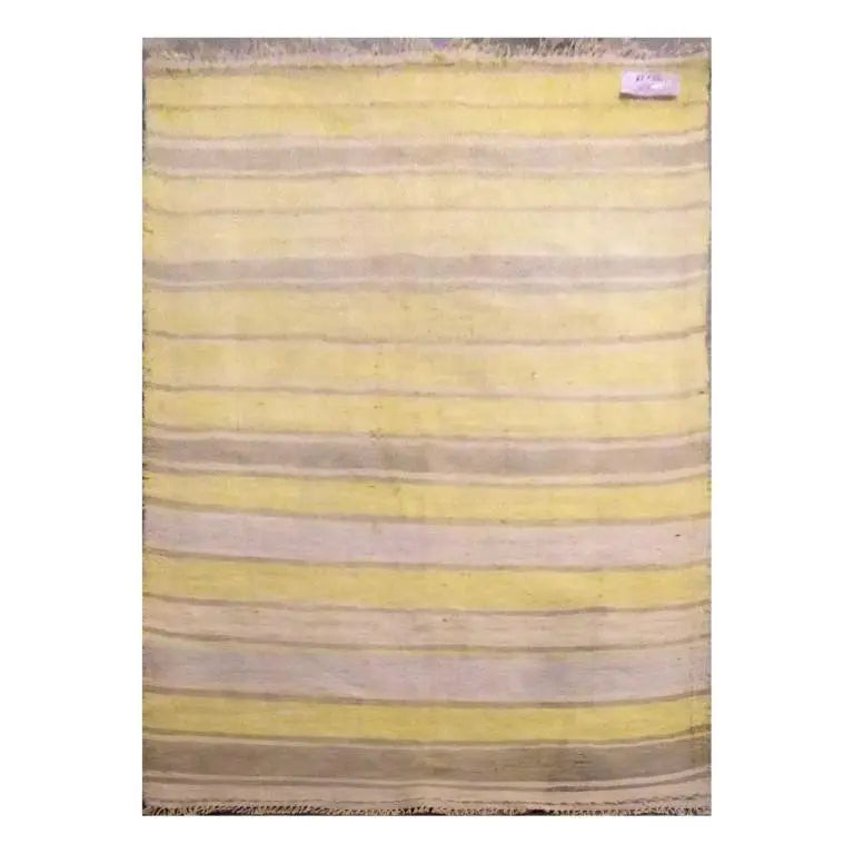 One Of The Kind Authentic Sanandaj Hand-Knotted Kilim 6'6" X 3'2"