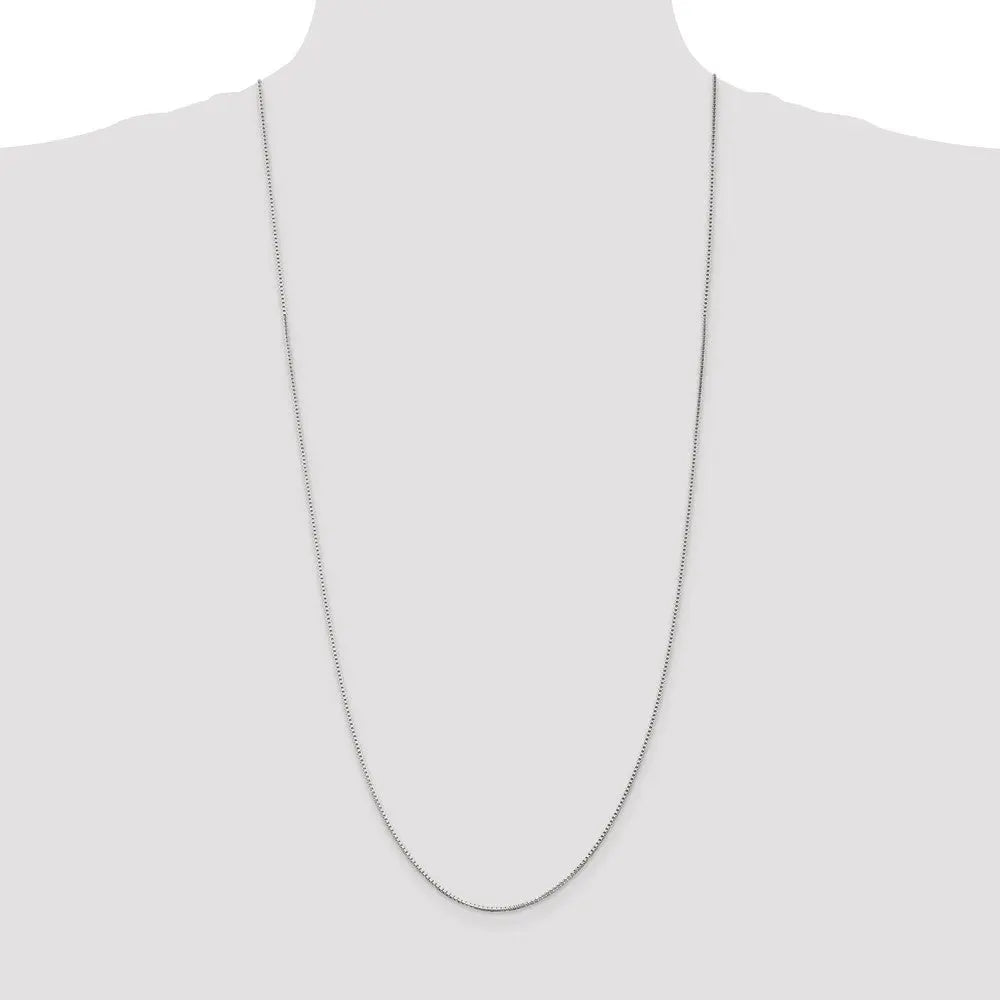 Sterling Silver 1.25mm Box Chain