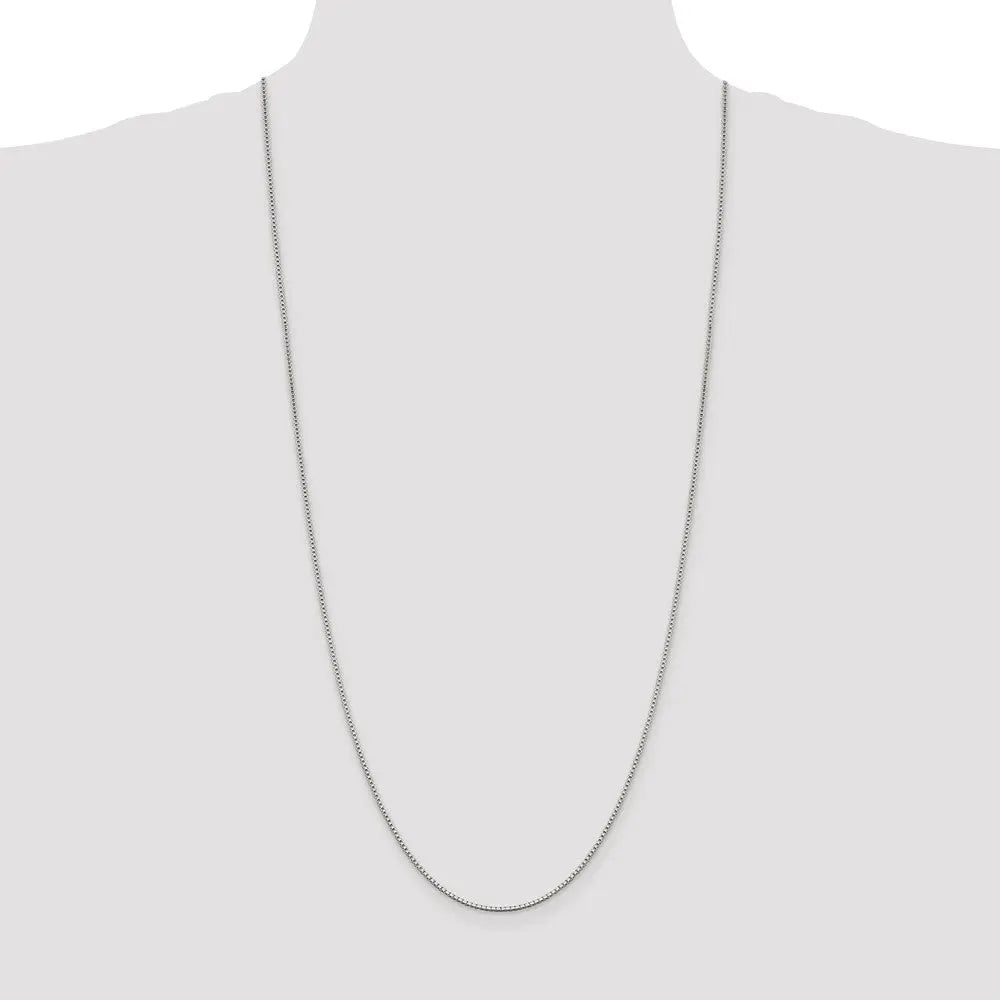 Sterling Silver 1.4mm Box Chain