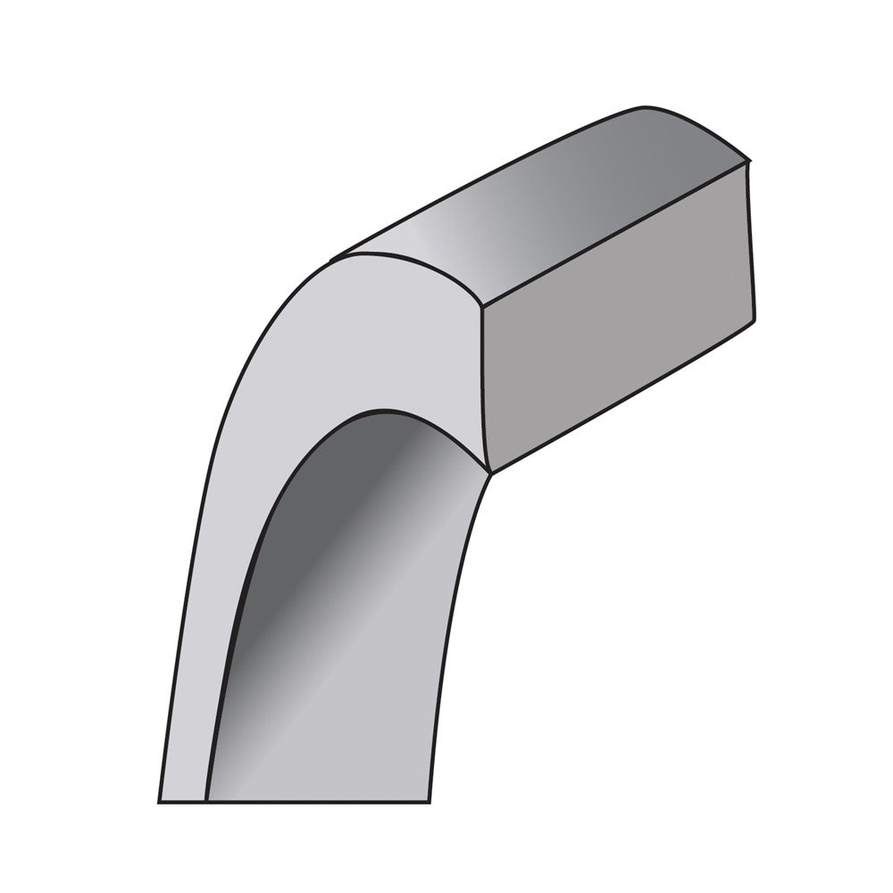 Sterling Silver 7mm Flat Size 7 Band