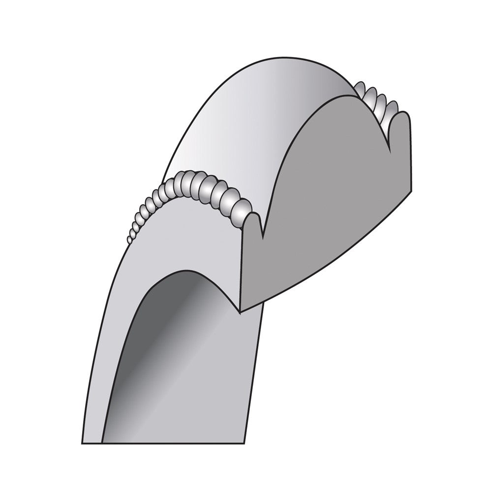 Sterling Silver 4mm Milgrain Comfort Fit Size 12 Band