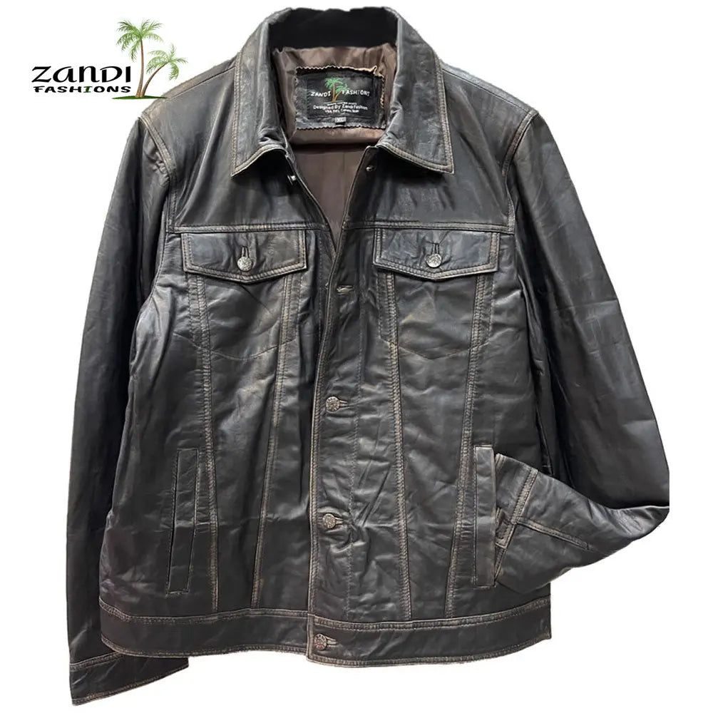 Men's Italian Fashions jacket ZF-FJ47 Size XL ABC Jackets