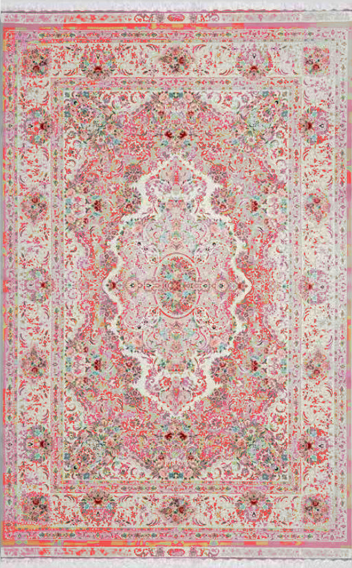 Hand Made Turkish Silk Persian design rugs [Abc-Silk-2003]