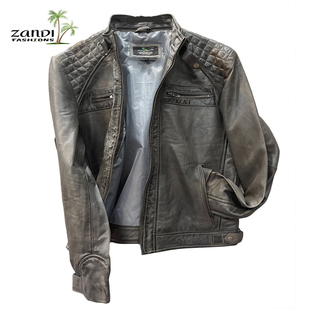 Men's Italian Fashions Jacket ZF-FJ99 Size L ABC Jackets