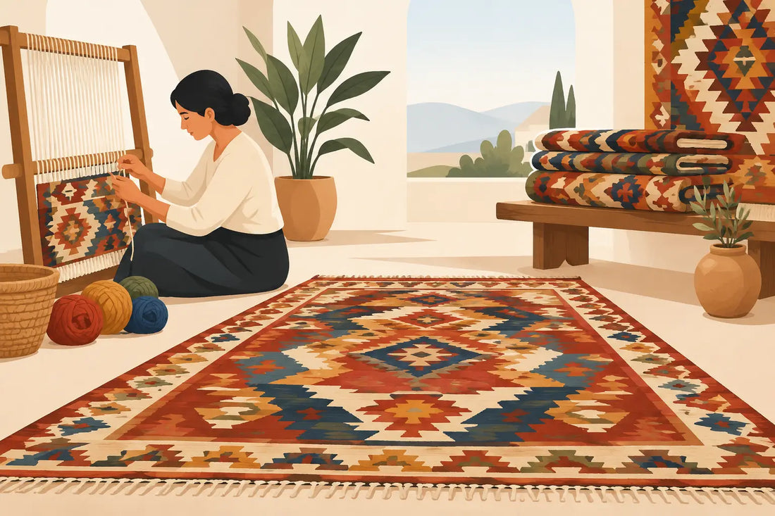 Kilim Rugs for Sale Near Me With Real Craftsmanship