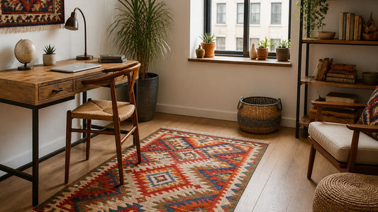 7 Tips for Colorful Kilim Rugs in Small Spaces