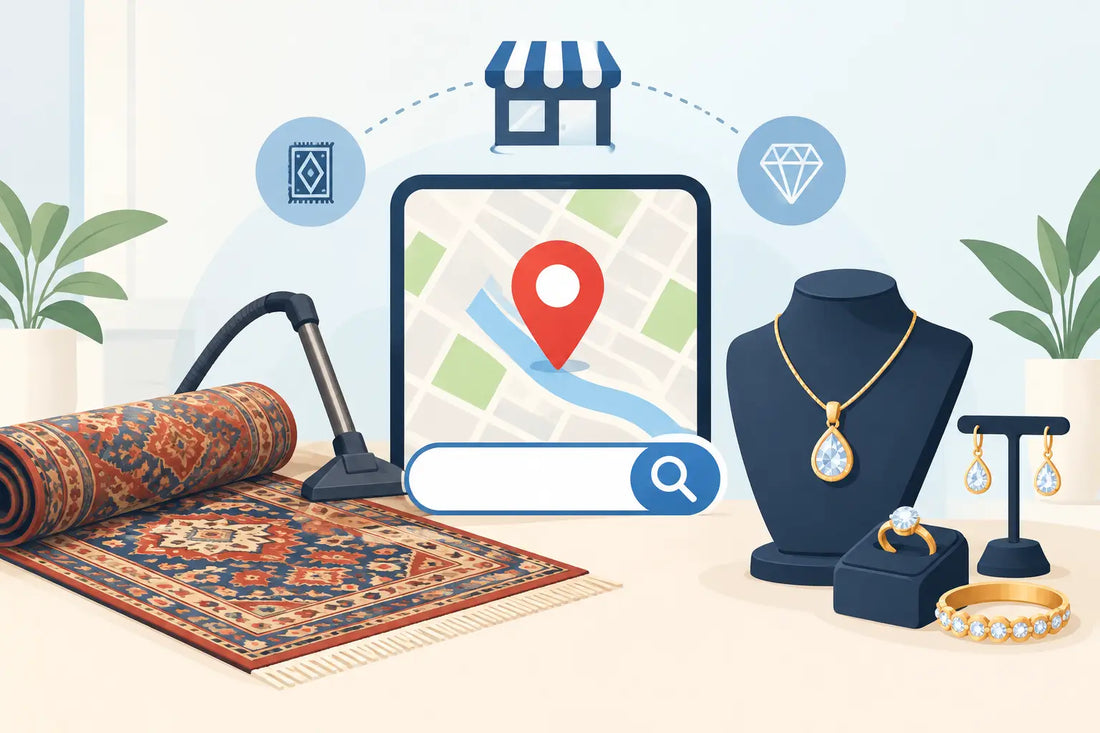 Local SEO Keywords for Rug and Jewelry Services