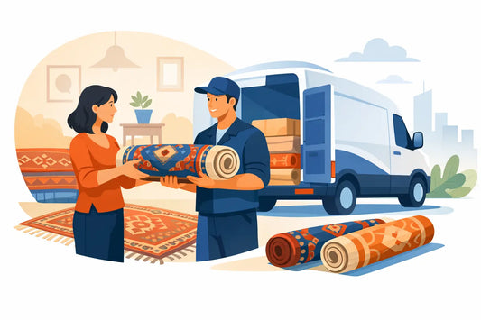 Rug Pickup Service for Valuable Handmade Rugs