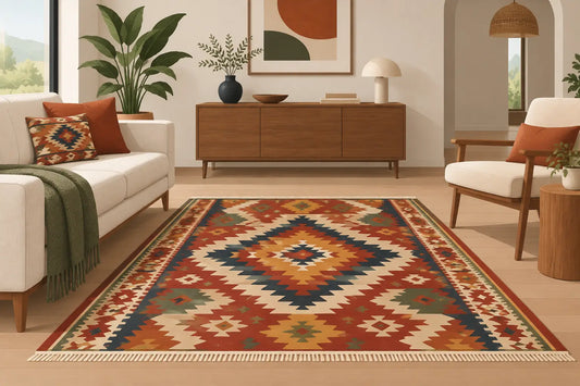 Wool Kilims for Rooms That Need Character