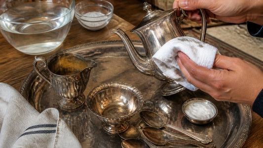 How to Remove Tarnish From Vintage Silver