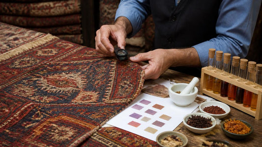 Identifying Natural Dyes in Antique Kilims