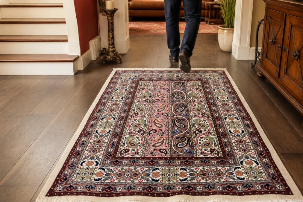Maintain Antique Rugs in High Traffic Areas