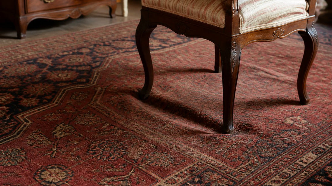 Prevent Furniture Indentation on Antique Rugs