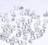 1 CT Natural White Diamond 1.50 mm 60 Pcs Round Cut VVS1 D Grade Certified ABC Jewelery