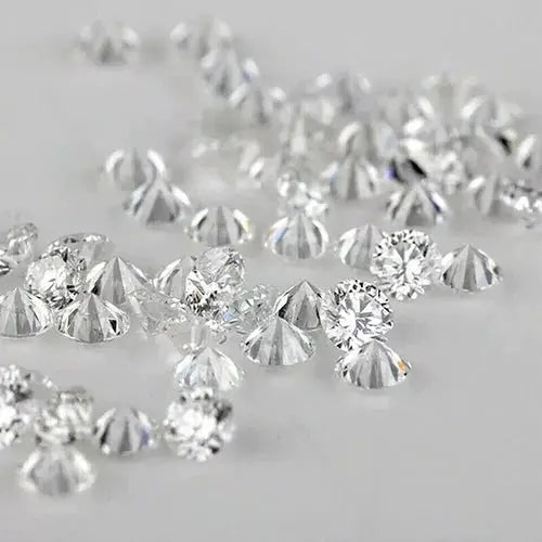 1 CT Natural White Diamond 1.50 mm 60 Pcs Round Cut VVS1 D Grade Certified ABC Jewelery