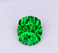 10 Ct Natural Colombian Green Emerald Fancy Cut GIE Certified Loose Gemstone ABC Jewelery