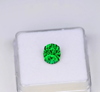 10 Ct Natural Colombian Green Emerald Fancy Cut GIE Certified Loose Gemstone ABC Jewelery