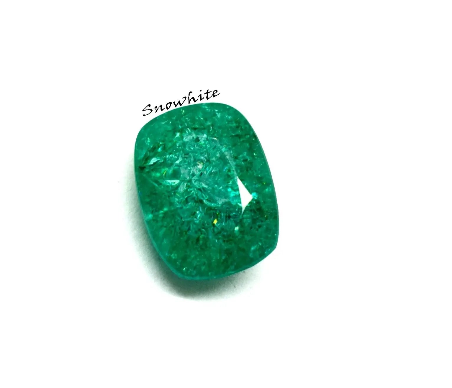 10 Ct Premium Colombian Emerald Cushion Cut Certified Green Loose Gemstone ABC Jewelries