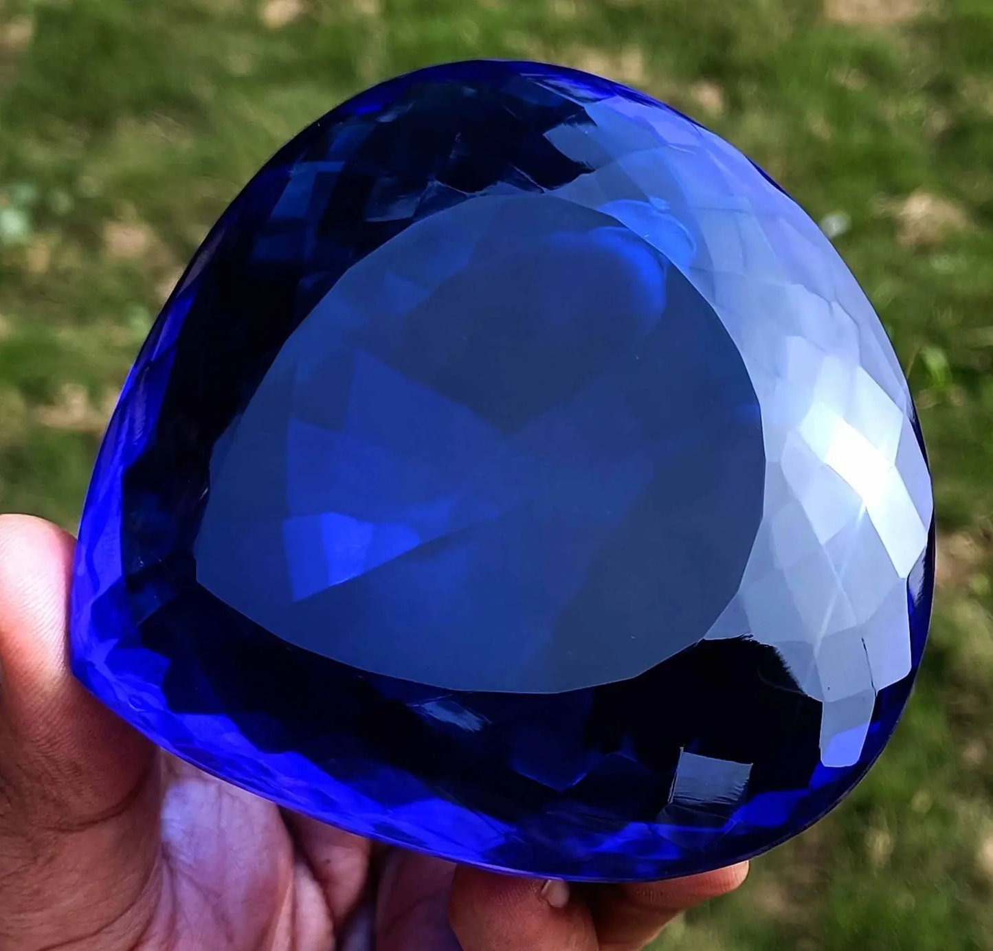 1000 Ct Certified Natural Brazilian Blue Topaz Big Size Pear cut Loose Gemstone ABC Jewelery