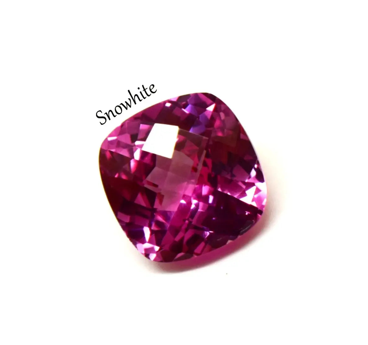 11 Ct Natural Cushion Cut Pink Sapphire Fancy Cut Certified Loose Gemstone ABC Jewelries