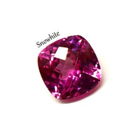 11 Ct Natural Cushion Cut Pink Sapphire Fancy Cut Certified Loose Gemstone ABC Jewelries