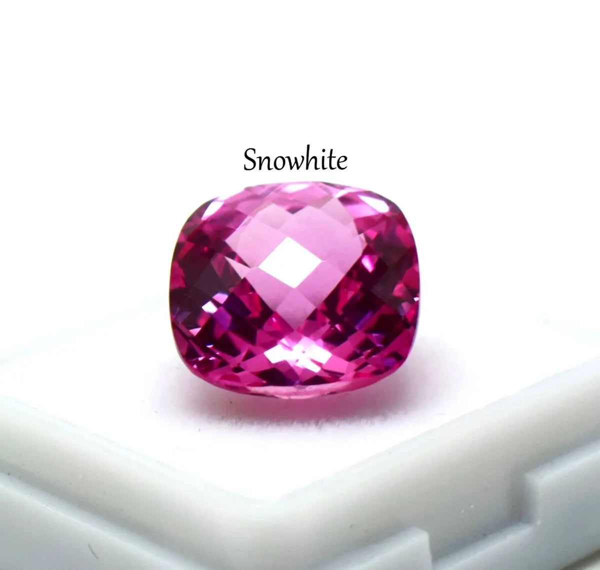11 Ct Natural Cushion Cut Pink Sapphire Fancy Cut Certified Loose Gemstone ABC Jewelries