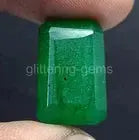 12.45 Ct Natural Zambian Emerald Emerald Cut Loose Gemstone IGL Certified " 5DOH ABC Jewelery