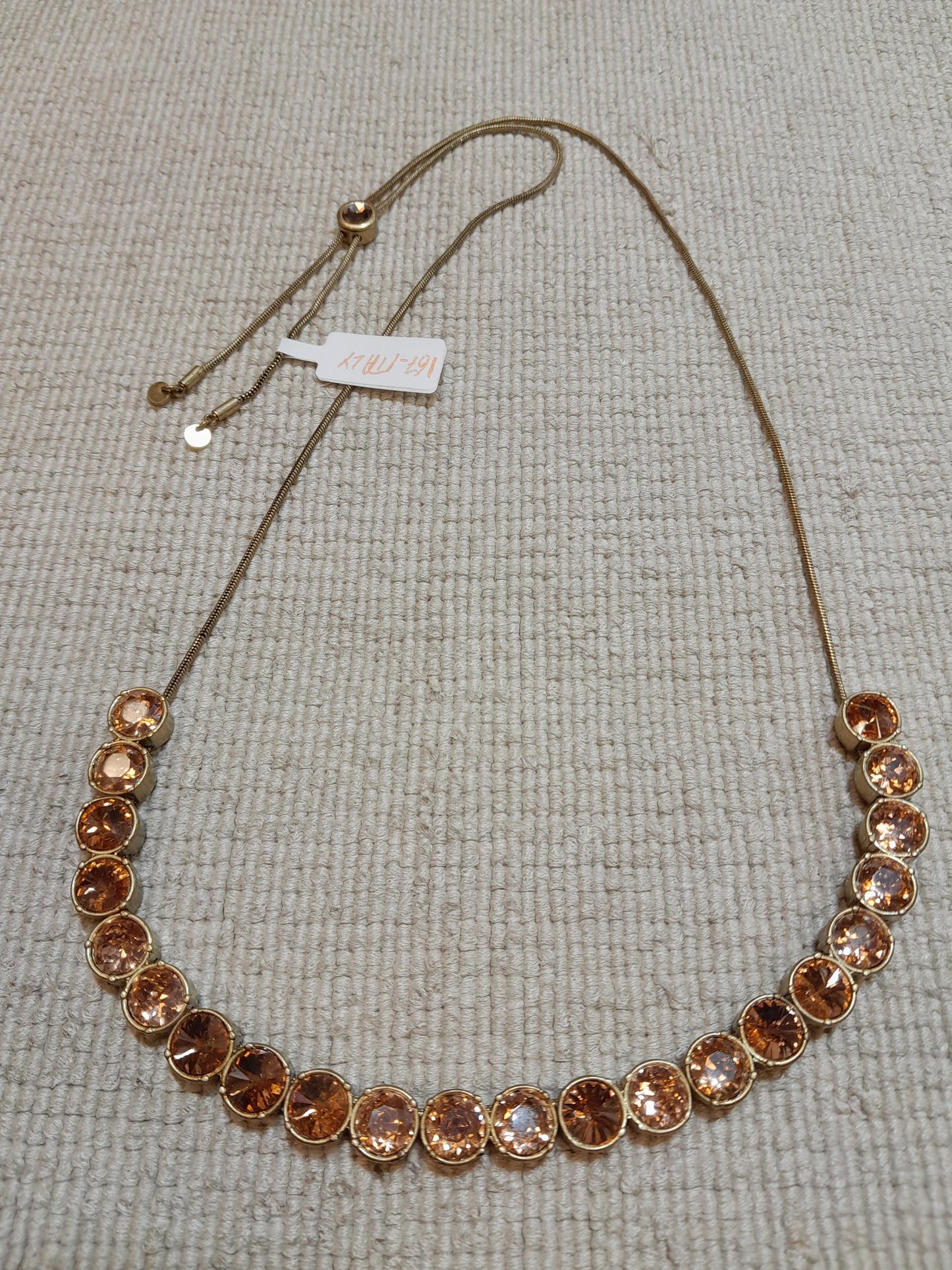 Handmade Necklace #167 ABC Jewelries