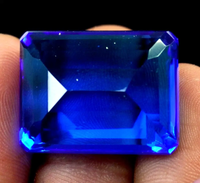 175 Ct Emerald Cut Natural EGL Certified Brazilian Blue Topaz Loose Gemstone ABC Jewelery