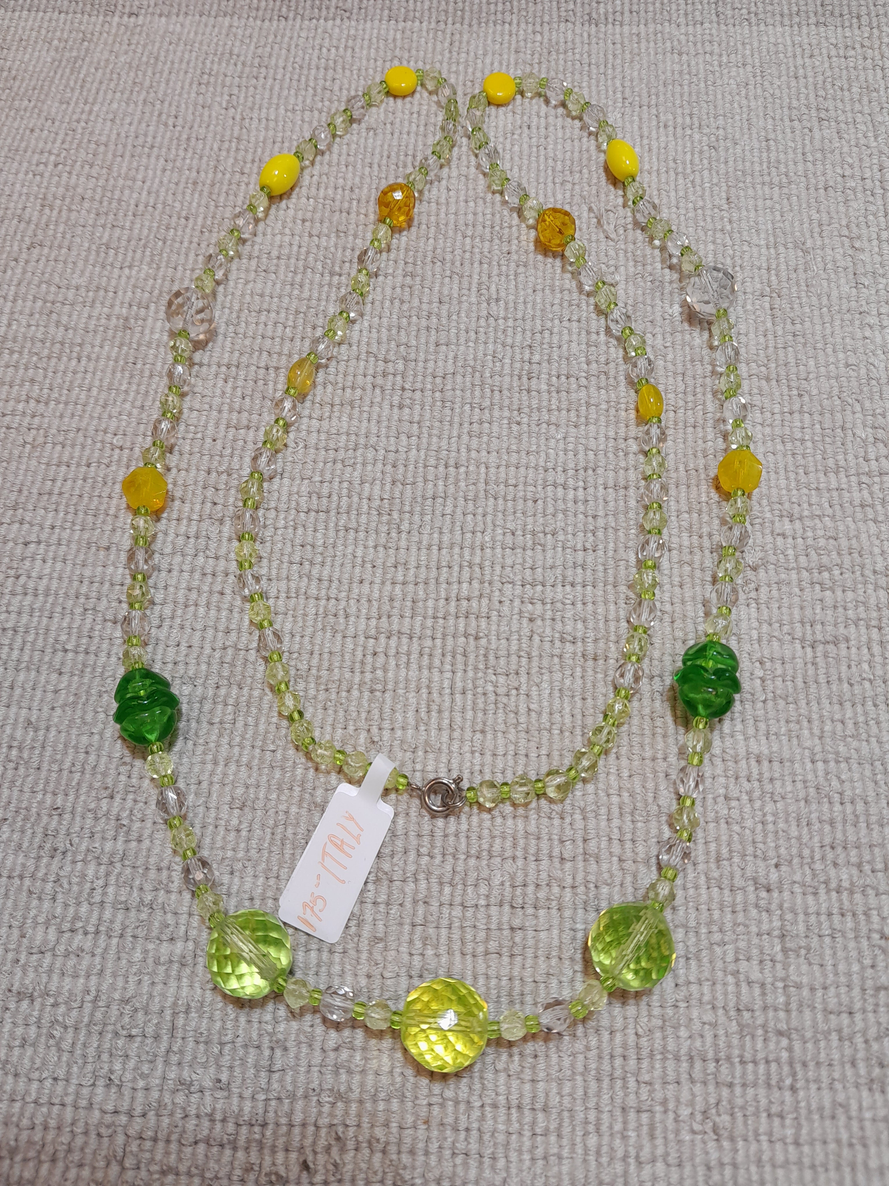 Handmade Necklace #175 ABC Jewelries