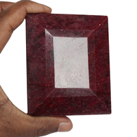 1800 Ct. Natural Big Size Red Ruby Emerald Cut Faceted Loose Gemstone FJ-970 ABC Jewelery