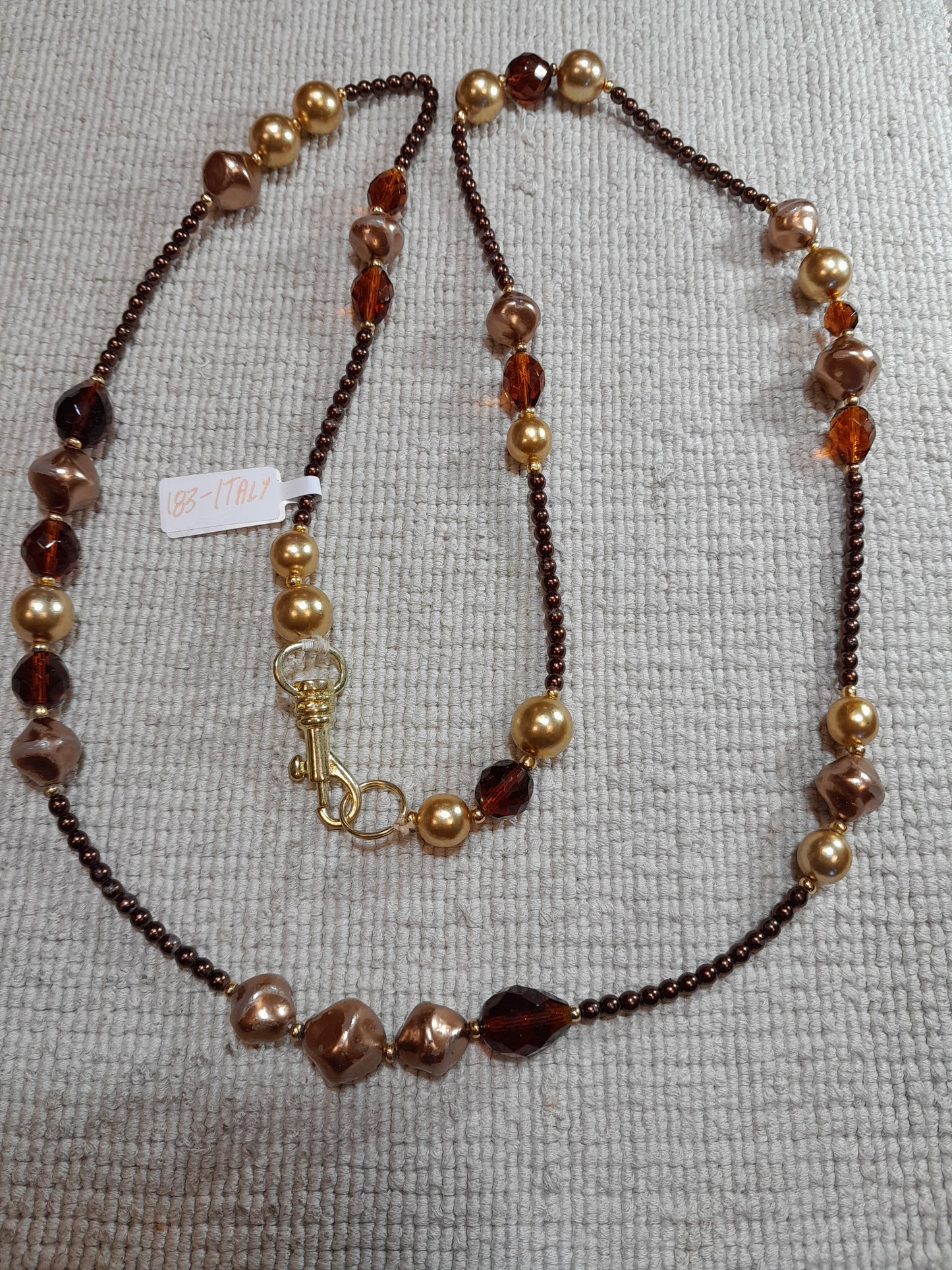 Handmade Necklace #183 ABC Jewelries