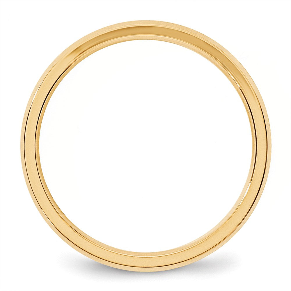 10KY 3mm Bevel Edge Comfort Fit Band Size 6